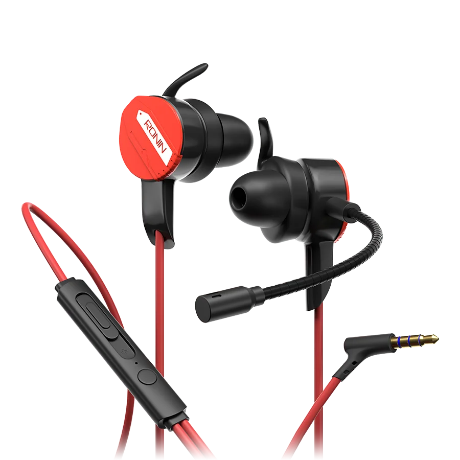 Ronin R-007 Gaming Earphones - Zero Latency Handsfree | PUBG Pro Gaming Headset with HD Mic