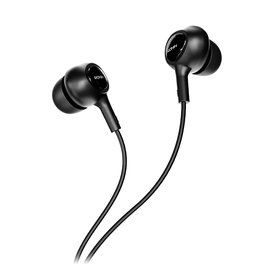 Ronin R-9 "THE OG" Wired Earphones - HD 8D Sound + Super Bass | 100% Original